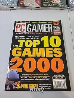 12 Issues Of PC Gamer magazine (January-december 1999) South Park Tomb Raider