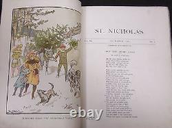 1883 St. Nicholas Monthly Magazine Lot Of 8 Issues Nice Illus. & Ads Wr 1082