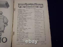 1906 Harper's Monthly Magazine Lot Of 8 Issues Great Illustrations Wr 554