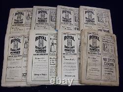 1906 Harper's Monthly Magazine Lot Of 8 Issues Great Illustrations Wr 554