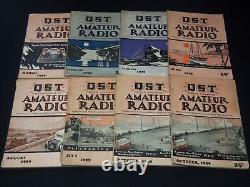 1922-1930 Qst Amateur Radio Magazines Huge Lot Of 88 Issues Great Ads