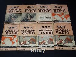 1922-1930 Qst Amateur Radio Magazines Huge Lot Of 88 Issues Great Ads