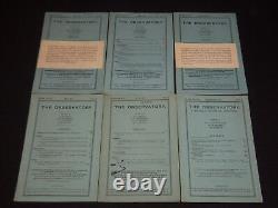 1937-1953 The Observatory Monthly Review Of Astronomy Magazine Lot Of 20- O 2827