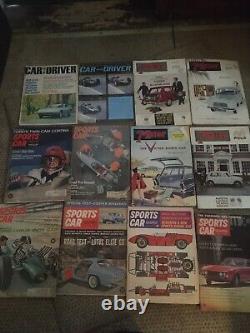 1960's Magazines (116) Hot Rod speed age high performance cars road & track lot