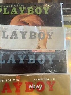 1965 Playboy Complete 12 Issue Run