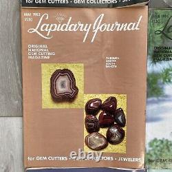 1985 Full Year 12 Lapidary Journal Vintage Gem Cutting Magazines