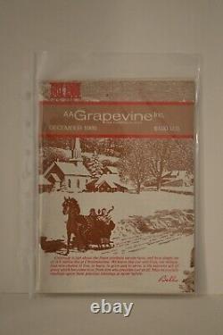 1986 AA Grapevine Alcoholics Anonymous Magazines January to December in Binder