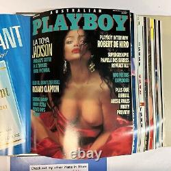 1989 Australian Playboy Magazines 12 Issues in ORIGINAL BINDER