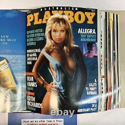 1989 Australian Playboy Magazines 12 Issues in ORIGINAL BINDER