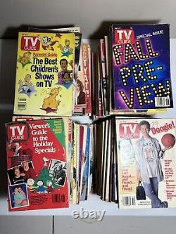 1989 Vintage TV Guide Lot (51 Total Guides) Near Complete Full Year- NY Metro