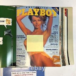 1990 Australian Playboy Magazines 12 Issues in ORIGINAL BINDER