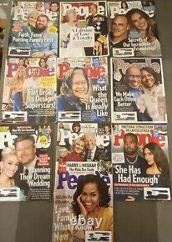 20 Lbs of Modern Gossip Magazines US Weekly, Star, Nat'l Inquirer, People, Etc