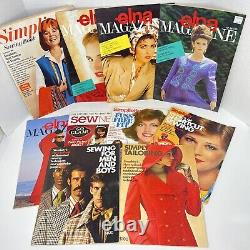 (29) Sewing/Fashion/Patterns/Tailoring/Design/Embroidery Magazines 1950s-2000s