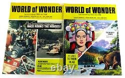 34x World Of Wonder Incorporating Treasure Magazines Vintage No's 47-81 1971