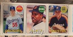 (52) 1981-1991 BASEBALL CARDS MAGAZINE WithCards 1955 Bowman MANTLE Griffey Rookie