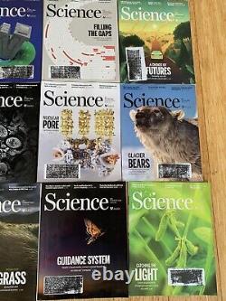 AAAS Science Lot of 22 Assorted Magazines April May June July Aug 2022