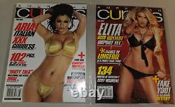 American Curves Magazine #36 37 38 39 40 41 (Lot x 6) 2007 Aug Oct Nov Dec 2008