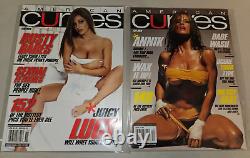 American Curves Magazine #36 37 38 39 40 41 (Lot x 6) 2007 Aug Oct Nov Dec 2008