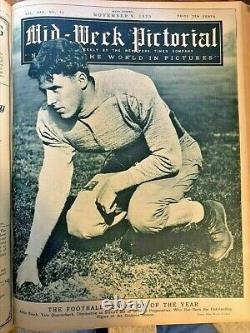 Bound Jan-June 1925 NY Times Mid-Week Pictorial Babe Ruth, Bobby Jones