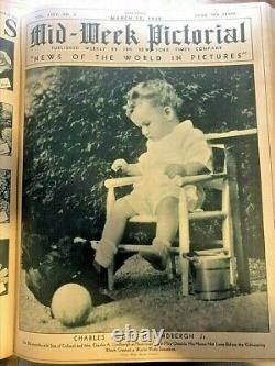 Bound Jan-June 1932 NY Times Mid-Week Pictorial Babe Ruth, Amelia Earhart