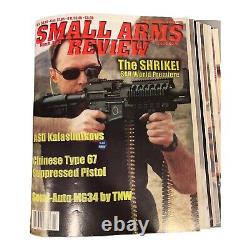 Complete 2003 Small Arms Review Magazine Monthly Issues Collated in Binder