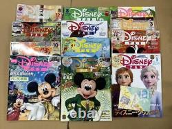 Disney fan magazine Japanese January to December 2020 Set of 12 back issues