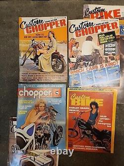 EASYRIDERS MAGAZINE 37x LOT MOTORCYCLE BIKER Vntg'71'72'73 Thru 84 Number 1