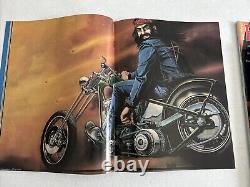 Easyriders Magazine 1977 Complete Year David Mann art