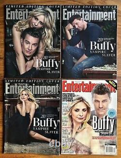 Entertainment Weekly Buffy 20th Anniversary Reunion Limited Edition Covers (x4)