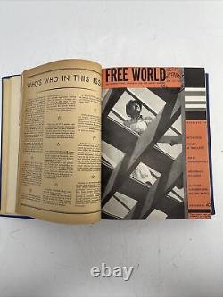FREE WORLD Magazine Lot 11 1946