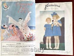 Femina Magazine Bound Vol. January to December 1924 Erte Chanel De Meyer