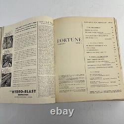 Fortune Magazine Lot 6 (Jan. June) 1943