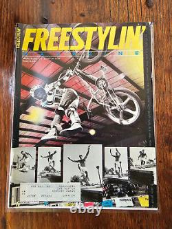 Freestylin BMX Magazine 1987 Complete Set 12 Issues