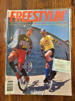 Freestylin BMX Magazine 1987 Complete Set 12 Issues
