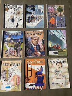 HUGE Lot of 120 Vintage/Modern 2000 2024 The New Yorker Magazine Covers Art