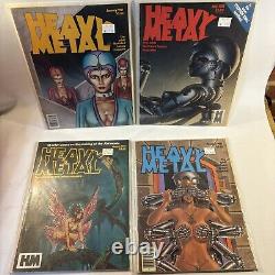 Heavy Metal Magazine Adult Illustrated Fantasy Lot 59 1977-1986 2001-2003