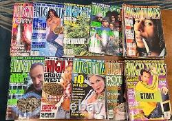 High Times Magazine 2001-2004 Hydro Weed Marijuana 22 Issues No Doubles