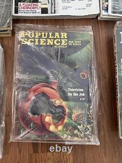 Huge lot of Popular science magazine different issues nice stuff collection