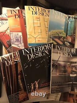 INTERIOR DESIGN Magazines 1992-94 (Lot Of 26) VINTAGE SATISFACTION GUARANTEED
