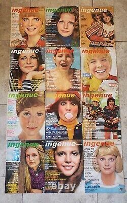 Ingenue Magazines Complete Set 1972