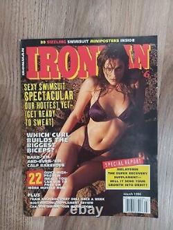 Ironman Magazine lot of 12 Vintage (1996 January-December)(For Ultimate Fitness)