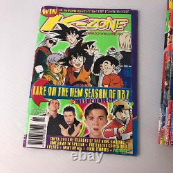 K-ZONE Magazine COMPLETE YEAR 2002 DBZ Tazo Simpsons Harry Potter