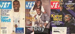 Kanye West Donda 2005, 2007, 2008 JET Magazine Lot of 3 Grammys