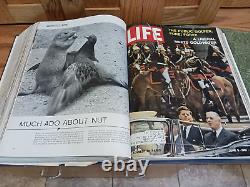 LIFE MAGAZINE 1961 All Weekly Issues April, May, June Bound Volume 50 Ads