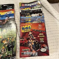 Lego Lot Of 45 Vintage Mania Magazine, 1994-2002 Please Read Description
