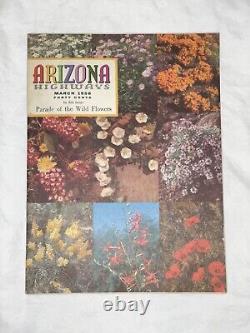 Lot Of 10 Original 1950's Arizona Highway Magazines (VERY RARE)