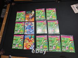 (Lot Of 13) Vintage Beckett Pokémon Collector Magazines & Scrye Lot (7 Sealed)