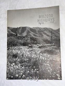 Lot Of 7 Original 1940 Arizona Highway Magazines (VERY RARE)