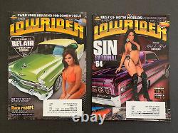 Lot of 12 Lowrider Magazine 2011 Complete Year Low Rider #LR-2011-2