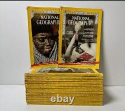 Lot of 144 National Geographic Magazines Huge Bulk 1960s Through 2021 Vintage